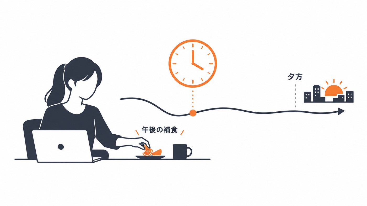 間食は「してもいい」ではなく「入れた方がいい」